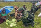 TNI Borong Hasil Tani Warga Papua, Wujud Kepedulian di Tanah Cenderawasih